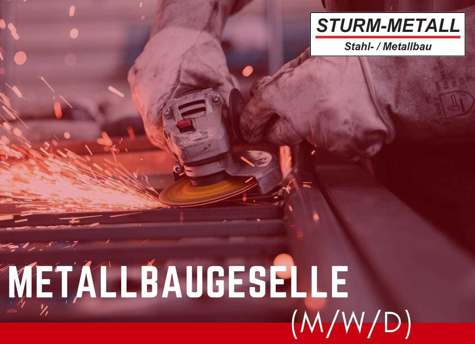 Stellenanzeige 1 040923 | www.sturm-metall.de